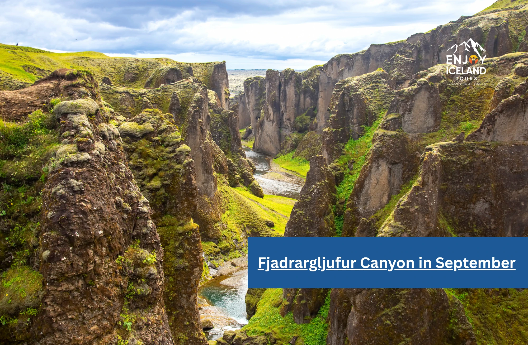 Fjadrargljufur Canyon in September