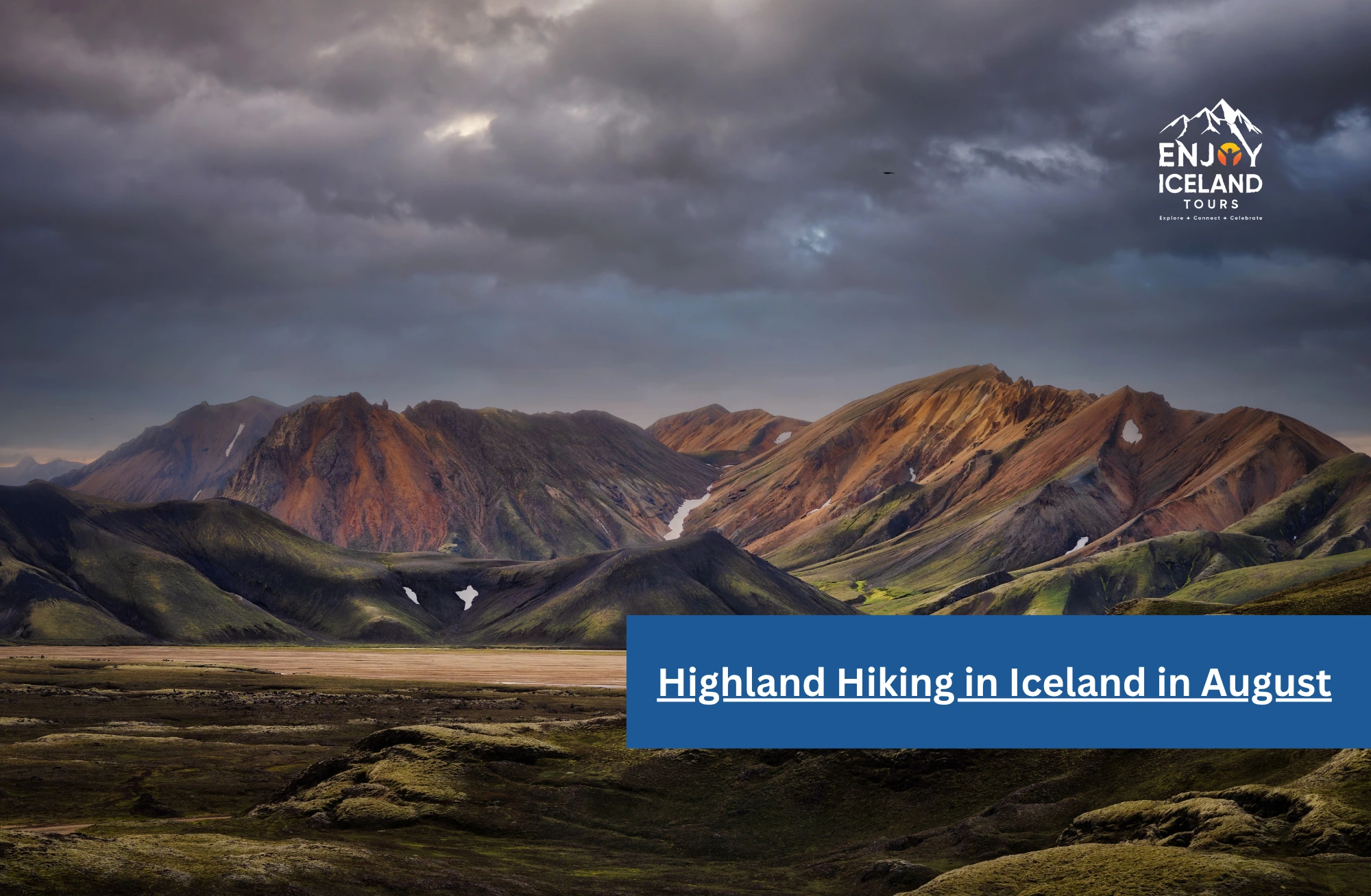 Highland Hiking in Iceland in August