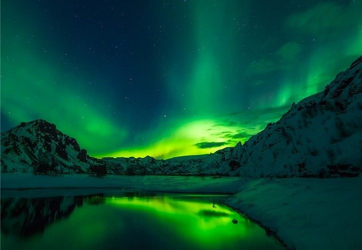 Northern lights trip in Iceland