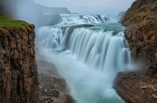 Gullfoss Golden Circle waterfall Iceland