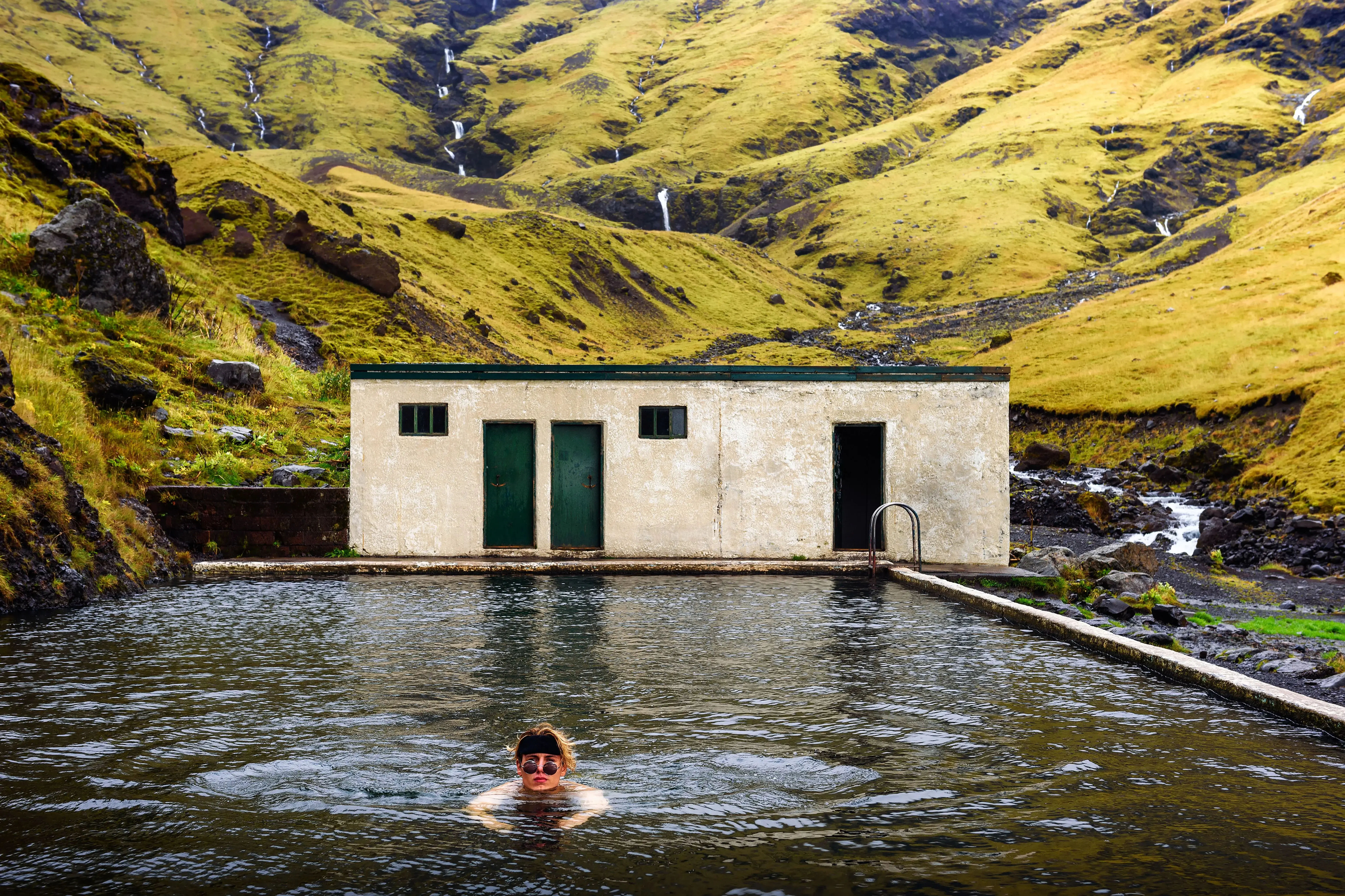 Geothermal swimming pool, Premium Private Golden Circle & Secret Lagoon Tour