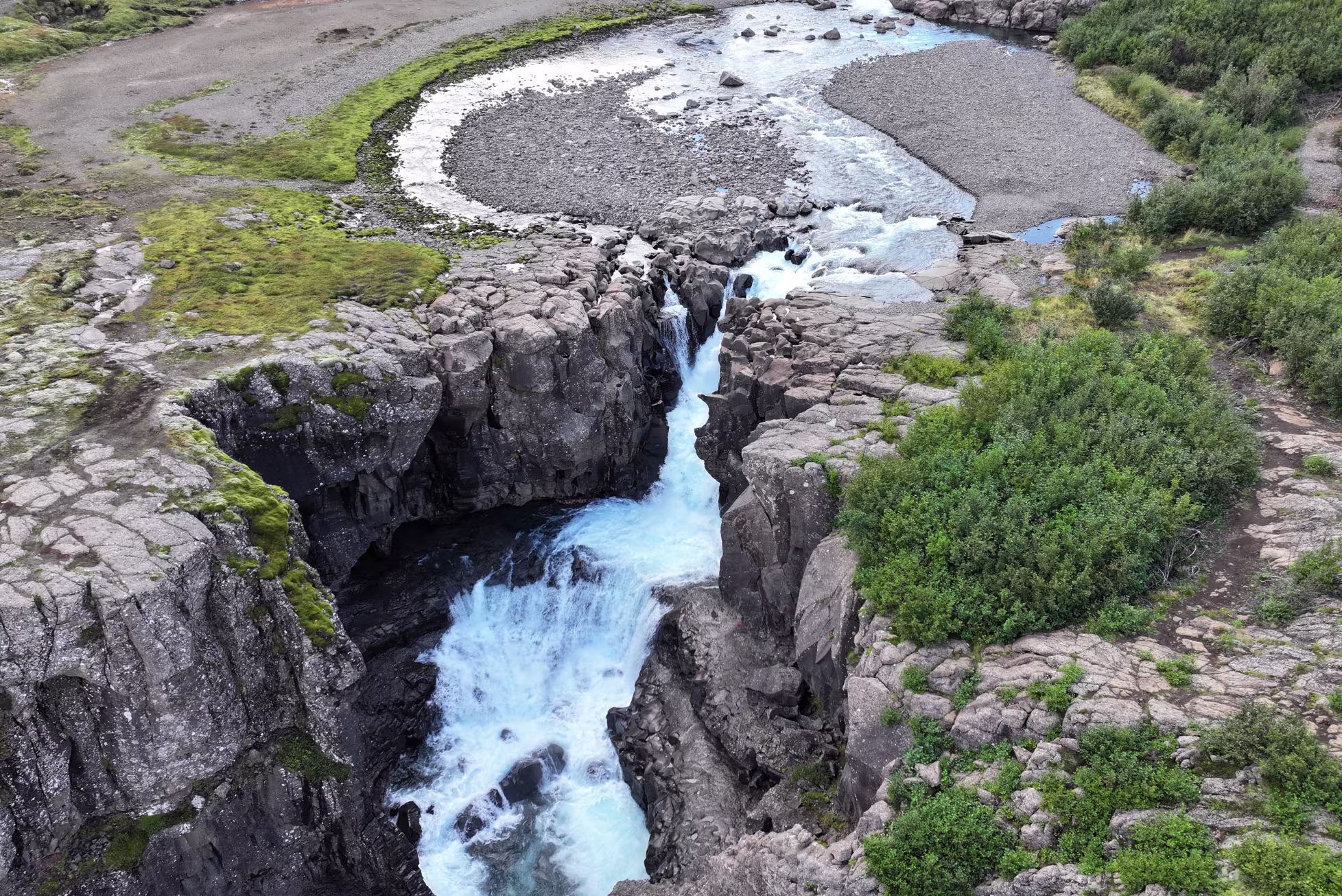 Family exploring Thingvellir National Park on private Iceland tour